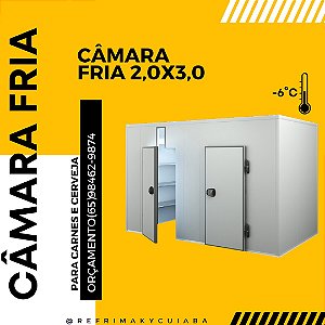 CÂMARA FRIA COMPLETA GRANDE
