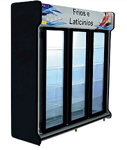 Expositor Vertical 3 Portas De Bebidas- Polofrio