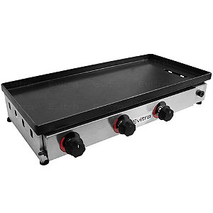 CHAPA DE LANCHES HOME 70X30 (INOX) FAST GOURMET
