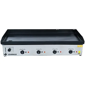 Chapa Bifeteira Elétrica 100cm Venâncio Deguste Luxo 4,76mm de Espessura 220V