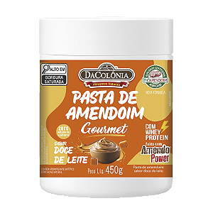 Pasta de Amendoim Gourmet sabor Doce de Leite 450g