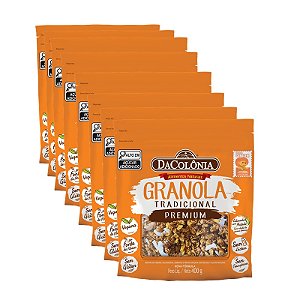 Kit 08 un Granola Premium 400g