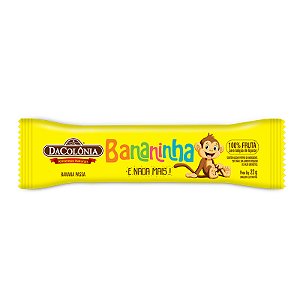 Bananinha Pura Fruta Zero Açúcar 22g