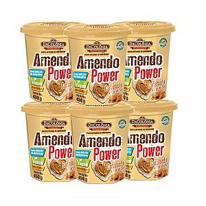 Kit 06 un Pasta de Amendoim Amendo Power Cookies & Cream 450 DaColônia -  Loja virtual DaColônia Alimentos Naturais