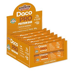 Barra DacoPro Protein Pasta de Amendoim 600g (Display 12 unid)