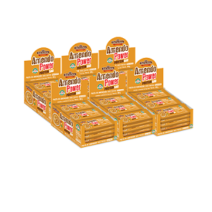COMBO PROTEIN (Barra AmendoPower Protein Bar Pasta de Amendoim 6 x 600g (72 un de 50g)