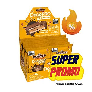 DacoPro Alfajor Protein Creme de Amendoim 480g (Display c/ 12un) PROMOCIONAL