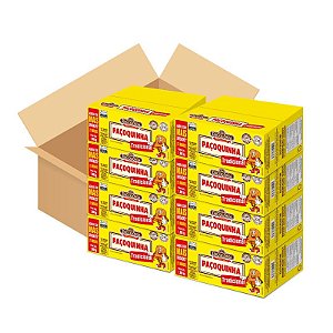 Combo Paçoquinha Rolha Tradicional 8 Caixas Display 1,008kg (72 und de 14g x 8 Cx)