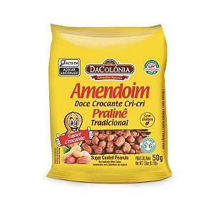 Amendoim Doce Cri-Cri Pralinê 50g