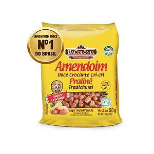 Amendoim Doce Cri-Cri Pralinê 50g
