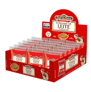 Fondant de Leite Tradicional Display com 24un de 18g - 432G
