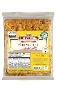 Pé de Moleque c/ Mascavo e Melado 190g
