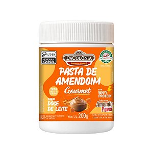 Pasta de Amendoim Gourmet sabor Doce de Leite 200g