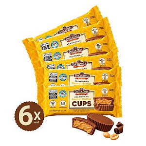 Cups Chocolate ao Leite Peanut Butter - Kit c/ 6 und de 46g