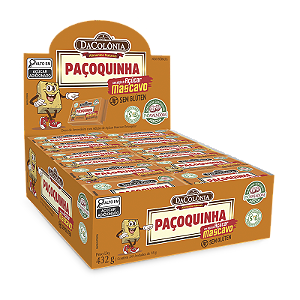 Paçoquinha Açúcar Mascavo Display 24 un 432g