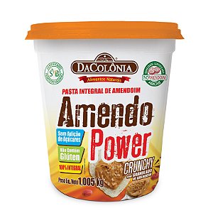 Amendo Power Crunchy - Pasta de Amendoim com Granulado Zero 1,005kg