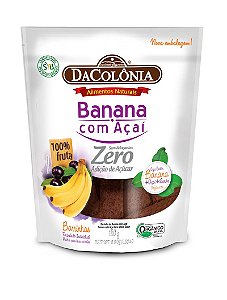 Barrinha de Banana com Açaí Zero Açúcar 150g