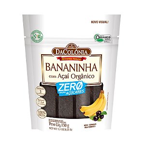 Banana com Açaí Zero Açúcar 150g