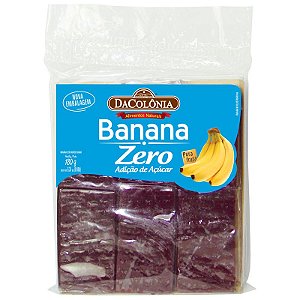 Banana Zero Açúcar 180g