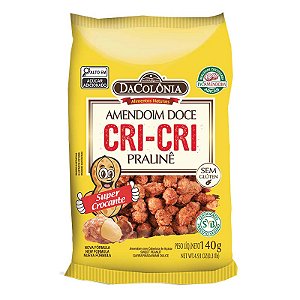 Amendoim Doce Cri-cri Pralinê 140g