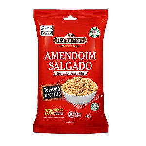 Amendoim Torrado e Salgado - 450g