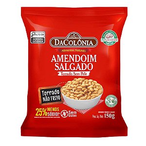 Amendoim Torrado e Salgado 150g