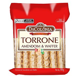 Torrone de Amendoim com Waffer 150g