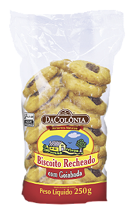 Biscoito Recheado com Goiaba - 250g