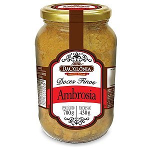 Doce de Ambrosia 700g | 430g Drenado