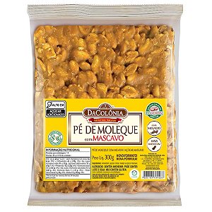 Pé de Moleque com Mascavo - Tablete 300g
