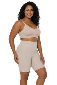 Bermuda Modeladora Anticelulite Emana® Cintura Alta 050082 Base
