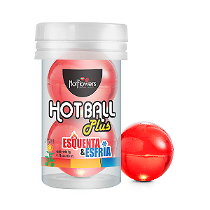Bolinha Funcional Hot Ball Plus Esquenta e Esfria | Óleo Corporal em Cápsula