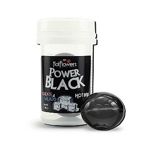 Bolinha Explosiva Hot Ball Power Black Quente e Gelado - Hot Flowers