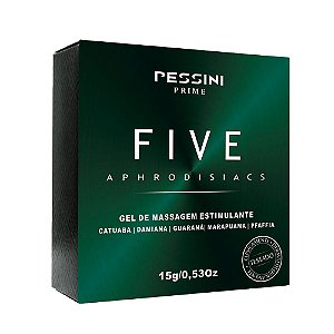 Estimulante Five Aphrodisiacs - Pessini