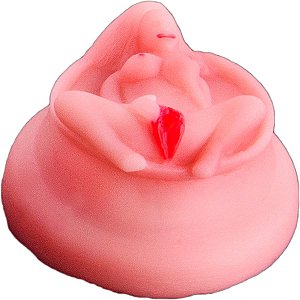 Tampa para Lata Vagina - Hot Flowers
