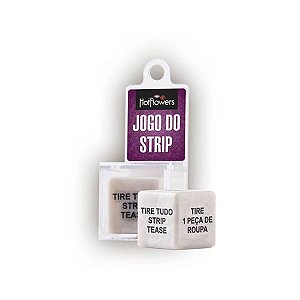Jogo Erótico Jogo do Strip com Dados para Casal - Hot Flowers