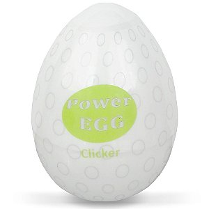 Masturbador Masculino Power Egg Clicker- Importado