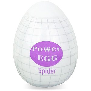Masturbador Masculino Power Egg Spider - Importado