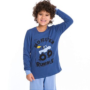 Pijama Longo Infantil Menino - Evanilda