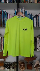 Lycra Passeio folgadinha Raia Amarela Fluorescente FPS 50