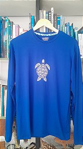 Lycra Passeio Unissex  FPS 50  Tartaruga Azul Royal