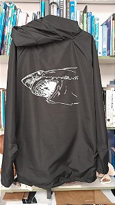 Corta vento Preto LANÇAMENTO Tubarão-branco
