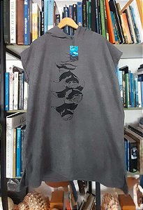 PONCHO INFANTIL  Toalha Cinza Raia-manta