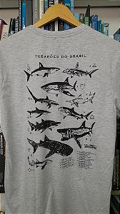 Camiseta Mescla Tubarões do Brasil cinza