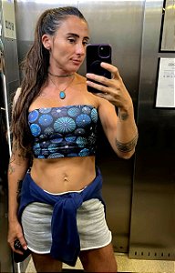 TUBE TOP , Ouriços . LYcra de alta tecnologia ,UV50