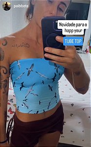 TUBE TOP , AVES . LYcra de alta tecnologia ,UV50