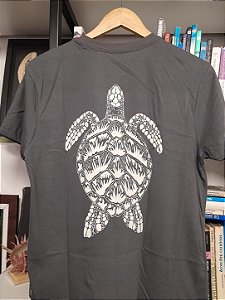 Camiseta UNISSEX ,100% algodão Níquel, TARTARUGA