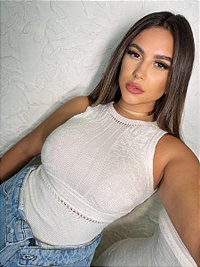 Body de tricô modal - Luiza