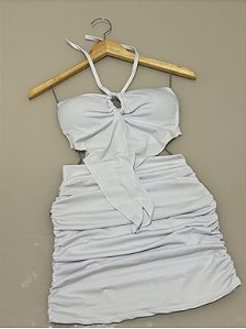 Conjunto de cropped + saia - Mel
