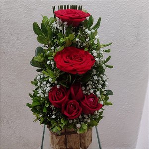 Arranjo de Rosas Colombianas